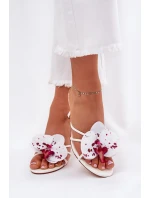 Dámské Pantofle Na S  Bílé model 21687223 - Boto