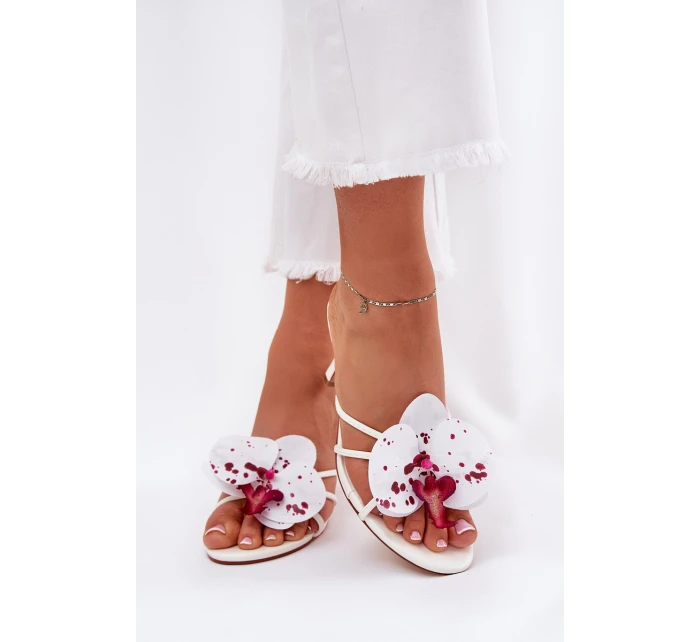 Dámské Pantofle Na S  Bílé model 21687223 - Boto