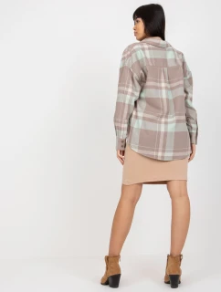 Košile D71720W11085A tmavě lila