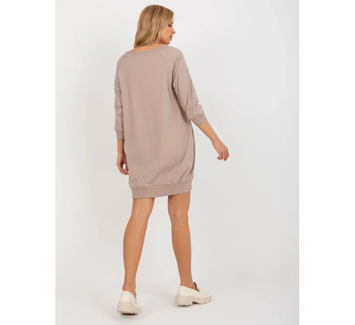 Šaty RV SK 7203.35P tmavě lila