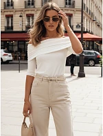 Dámská halenka ecru Dstreet model 21976250 - FashionStreet