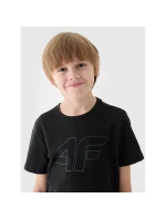Chlapecké tričko s potiskem 4F Junior 4FJWMM00TTSHM1627-20S Chlapecké tričko s potiskem 4F Junior 4FJWMM00TTSHM1627-20S