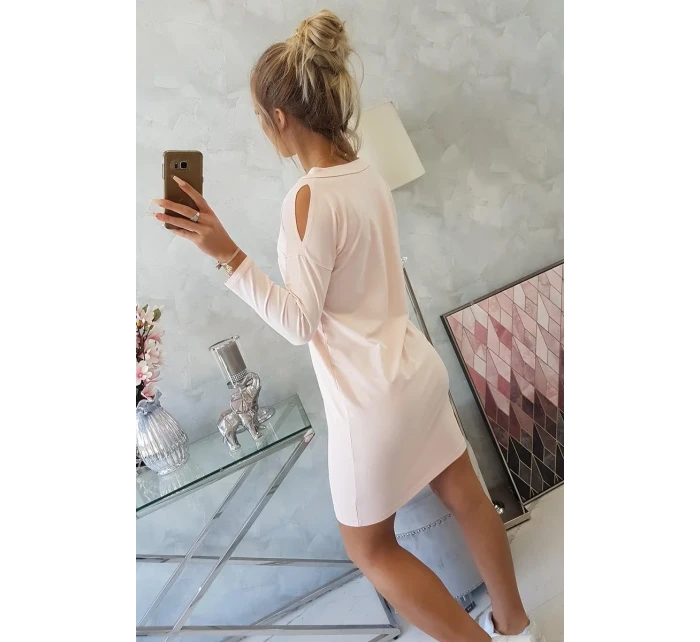 Šaty s potiskem Dream powder pink