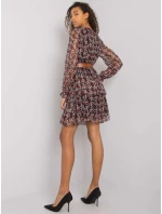 Šaty LC SK 22K model 16283363 černá a červená - FPrice