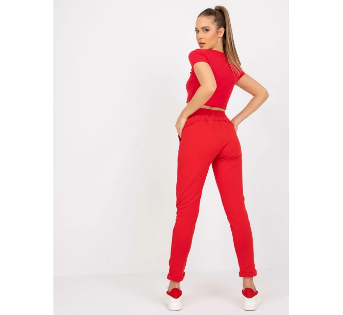 Tepláky RV DR 3589.08X červená