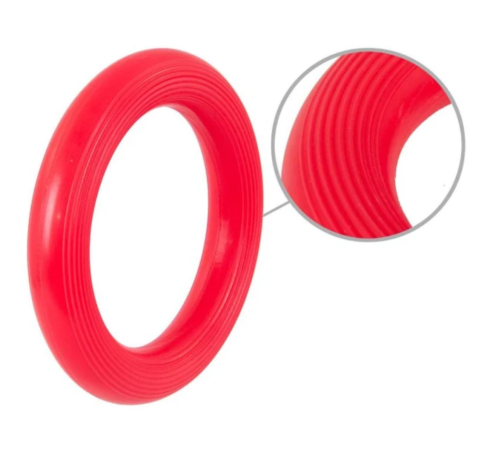 GUMOVÝ RINGO O PRŮMĚRU 17 CM - ČERVENÝ TULLO