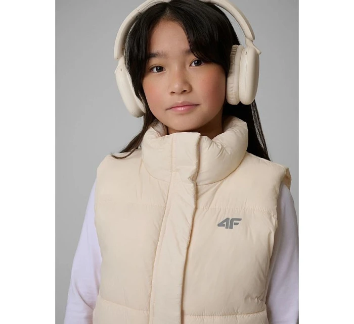 Dívčí bez rukávů se syntetickou výplní 4F 4FJWSS26TVJAF312-12S Dívčí bez rukávů se syntetickou výplní 4F 4FJWSS26TVJAF312-12S