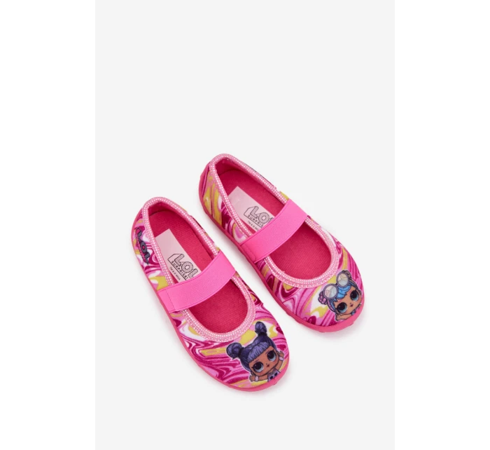 Balerínky pantofle pro holky L.O.L. SURPRISE Růžové Janeline