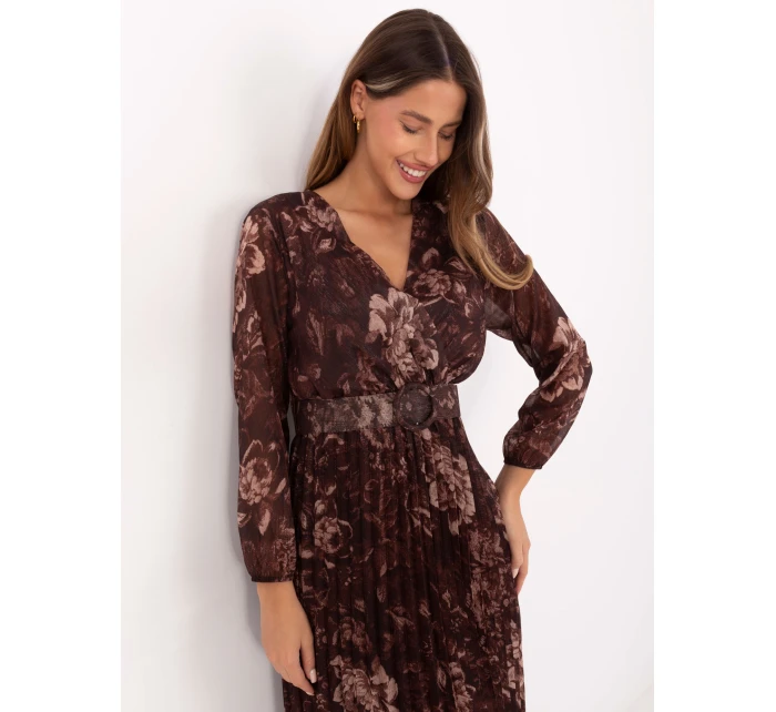 Šaty IT SK 11389 2.12P hnědé Šaty IT SK 11389 2.12P hnědé