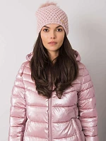 Dámská čepice.15 světle růžová