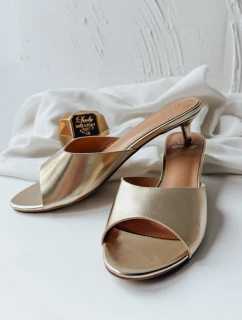 DORIMI dámské zlaté žabky FashionStreet ZY0974