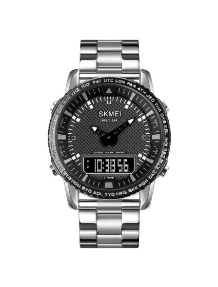 Pánské hodinky Skmei 1898SIBK + BOX Pánské hodinky Skmei 1898SIBK + BOX