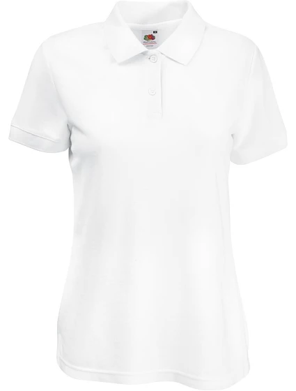 Fruit of the Loom Lady-Fit 65/35 Polo Dámské piqué polo 16.3212 white