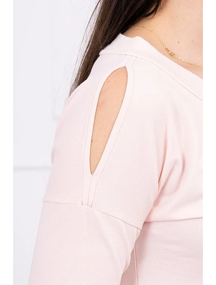 Šaty s potiskem Dream powder pink Šaty s potiskem Dream powder pink