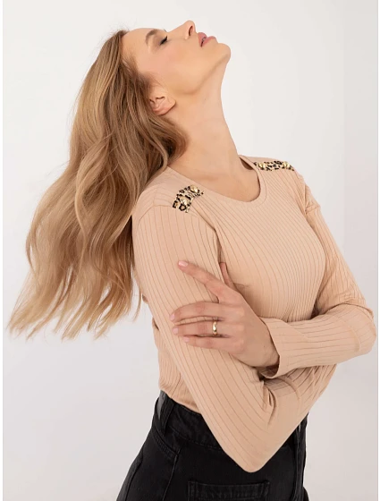 Bluzka RV BZ A model 20608934 camelowy - FPrice