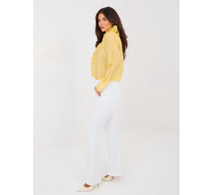 Spodnie jeans VM SP model 21916852 biały - FPrice Spodnie jeans VM SP model 21916852 biały - FPrice