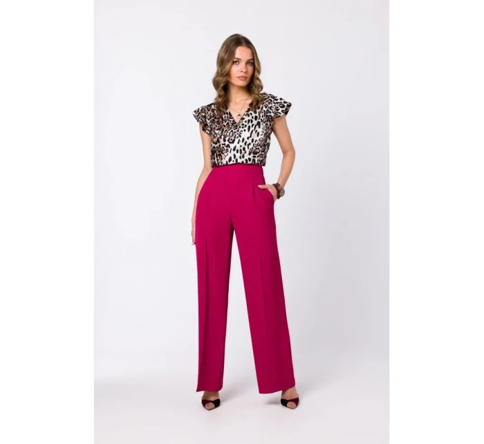 S344 Halenka s nařasenými rukávy - model 2