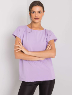 Světle fialové jednobarevné tričko Nadia