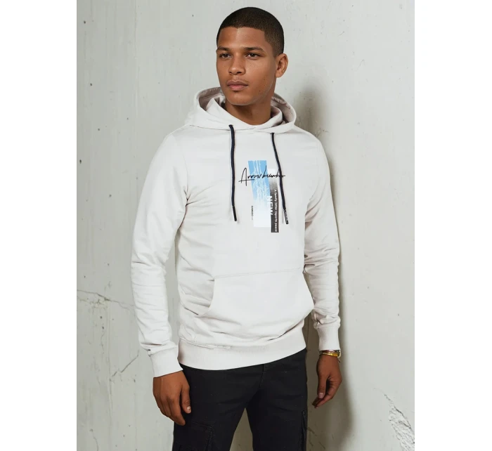 Pánská šedá mikina FashionStreet BX5726 Pánská šedá mikina FashionStreet BX5726