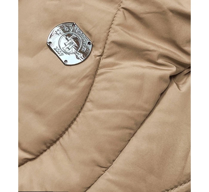 ZIMOWA KURTKA DAMSKA DO BEŻOWA model 21243858 - LHD