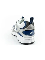 New Balance 408 pánské sportovní tenisky módní pohodlné bílé stříbrné