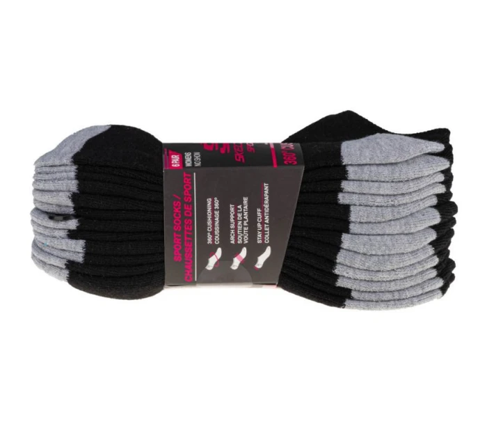 Skechers 6ks ponožek No Show S108264-BLK Skechers 6ks ponožek No Show S108264-BLK