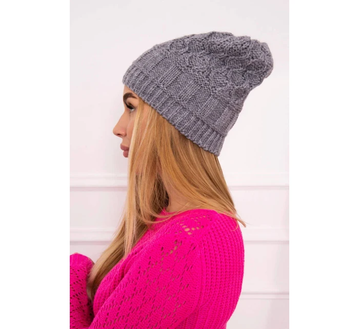 Fleecová čepice Marta K231 tmavě šedá Fleecová čepice Marta K231 tmavě šedá