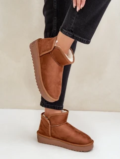 Dámské Sněhule Na Platformě D.Franklin DFSH370010 Hnědé