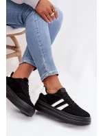 Dámské tenisky na platformě Černé model 21997873 - Boto