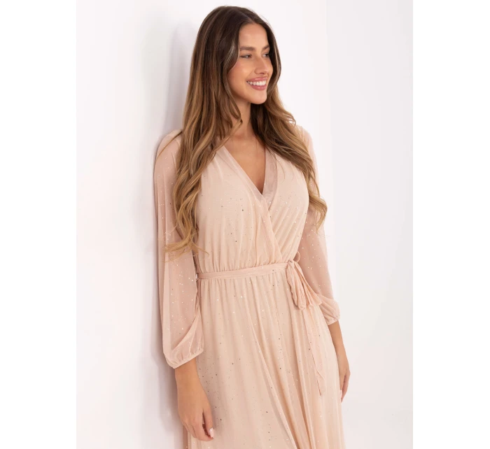 Sukienka IT SK model 21717742 jasny beżowy - FPrice