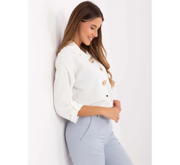 Koszula MI KS model 21421390 ecru - FPrice