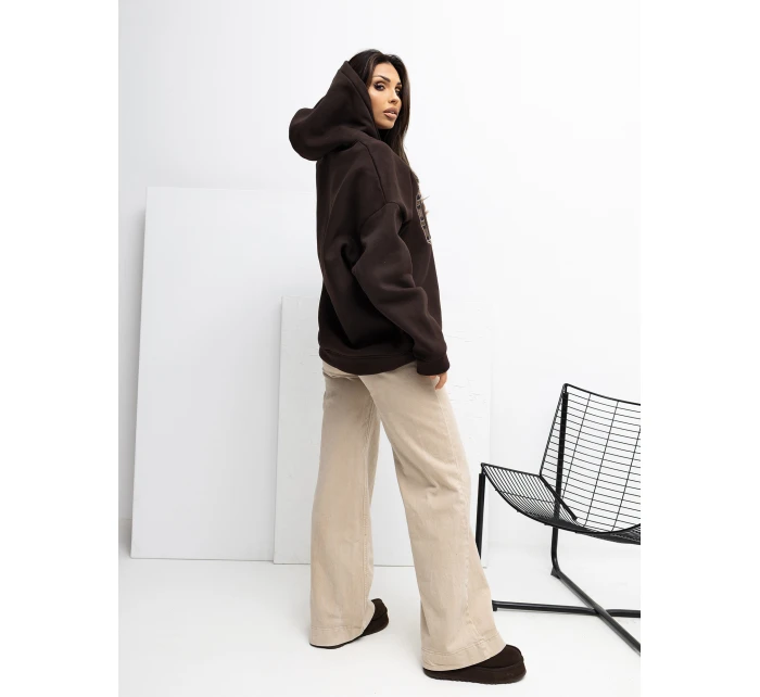 RV BL mikina A1039.22 tmavě hnědá RV BL mikina A1039.22 tmavě hnědá