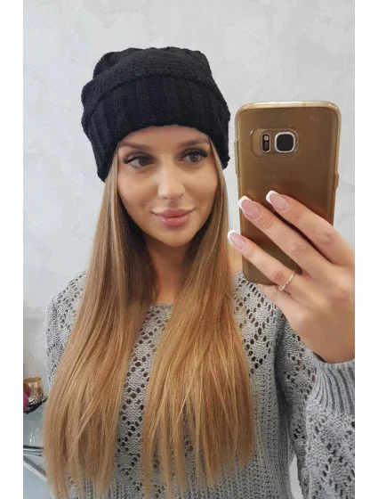 Dámská čepice Danuta K331 černá - Oliwia
