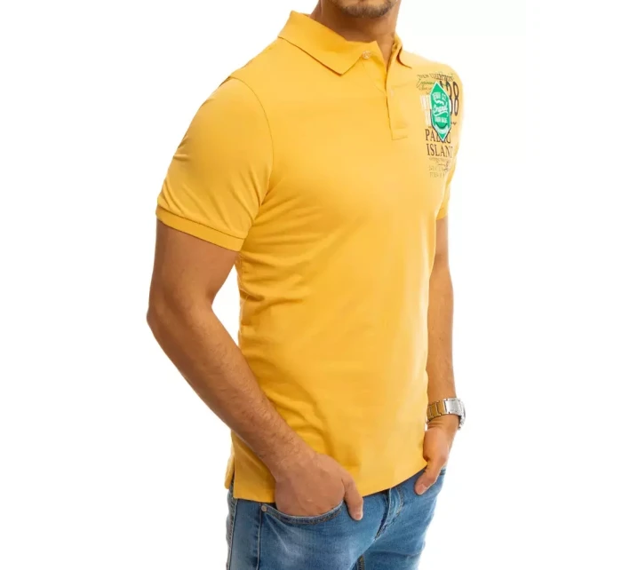 Polokošile s potiskem žlutá FashionStreet PX0372