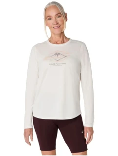 Fujitrail Logo LS Top model 21376209 White M - Asics