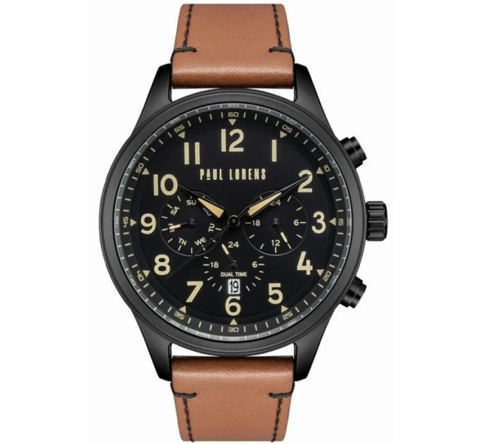 Pánské hodinky PAUL LORENS PL20011A-1B3+ BOX Pánské hodinky PAUL LORENS PL20011A-1B3+ BOX