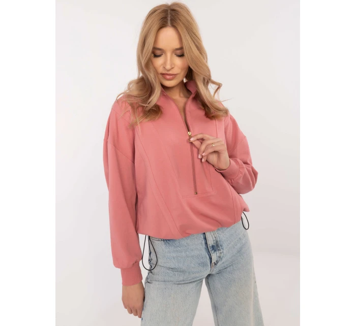 Bluza CLM BL model 21798060 ciemny różowy - FPrice Bluza CLM BL model 21798060 ciemny różowy - FPrice