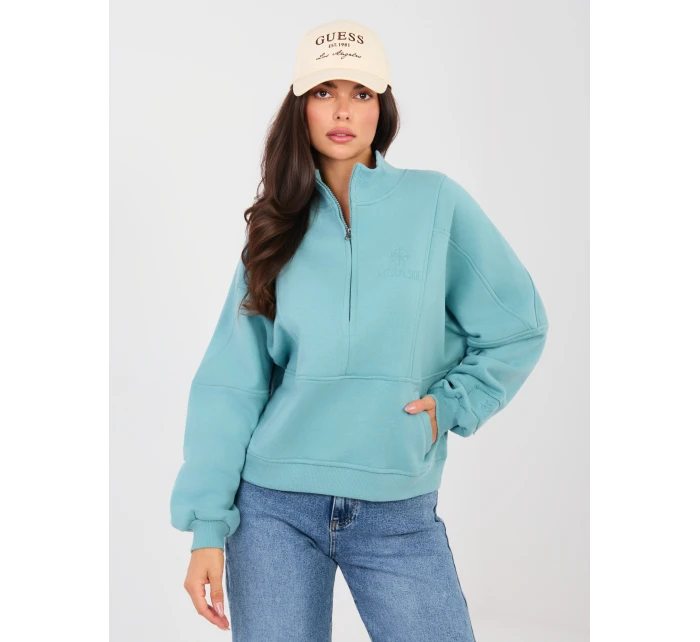 Mikina NS BL NS2579.11 tyrkysová