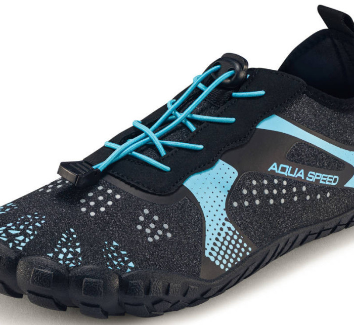 AQUA SPEED Plavecké boty Aqua Shoe Nautilus Turquoise/Grey Melange