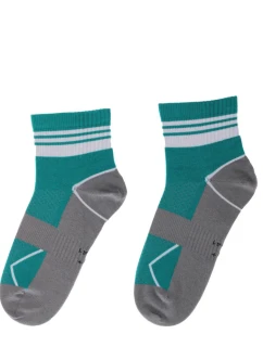 MLADÉ PÁNSKÉ PONOŽKY VZOROVANÉ AG+ ZELENÉ 45-47