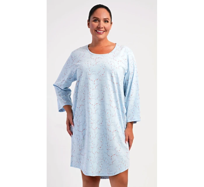 Dámské domácí šaty s tříčtvrtečním rukávem Lauren