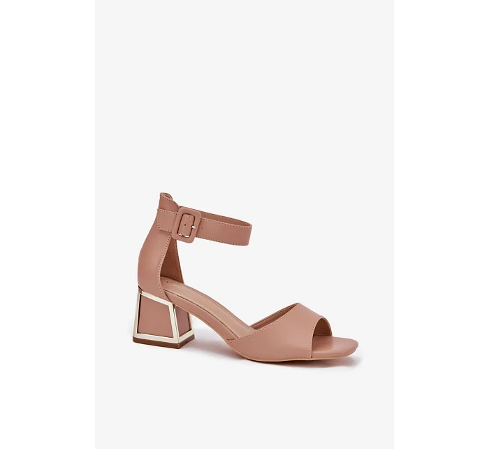 Sandály na podpatku  model 213929 Step in style