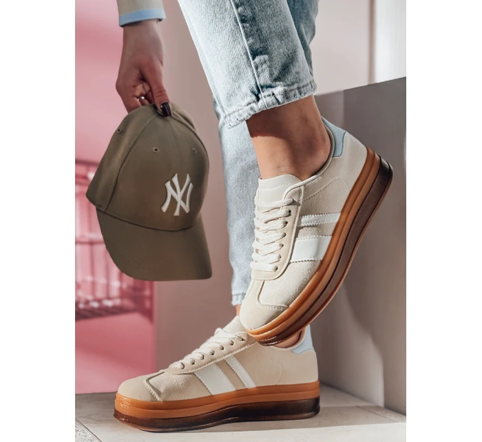 Dámské sportovní tenisky RUNTAG beige FashionStreet ZY0662