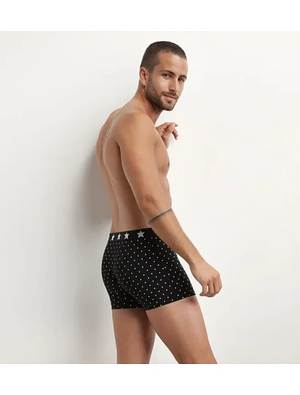 Pánské módní boxerky 3 ks DIM VIBES BOXER 3x - DIM - bílá Pánské módní boxerky 3 ks DIM VIBES BOXER 3x - DIM - bílá