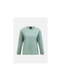 Dámské tričko PEAK PERFORMANCE W Trail Longsleeve, zelená barva