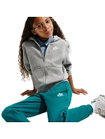Dětské kalhoty Nike Sportswear Club Fleece, zelené, FD3008 372