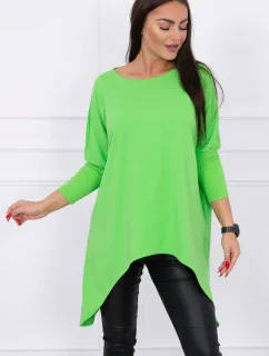 Oversize halenka světle zelená