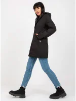 Dámský kabát NM KR P22 6206 1.70P černý