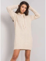 Dámské šaty s kapucí 7099 - RUE PARIS