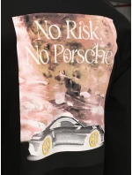 Pánská mikina s potiskem černá Dstreet BX5947 Pánská mikina s potiskem černá Dstreet BX5947